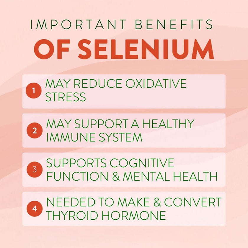 Now Selenium 200mcg Capsules, Pack of 90's