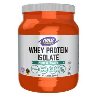 Now Whey Protein Isolate Protein Powder With BCAAs 1.2lbs