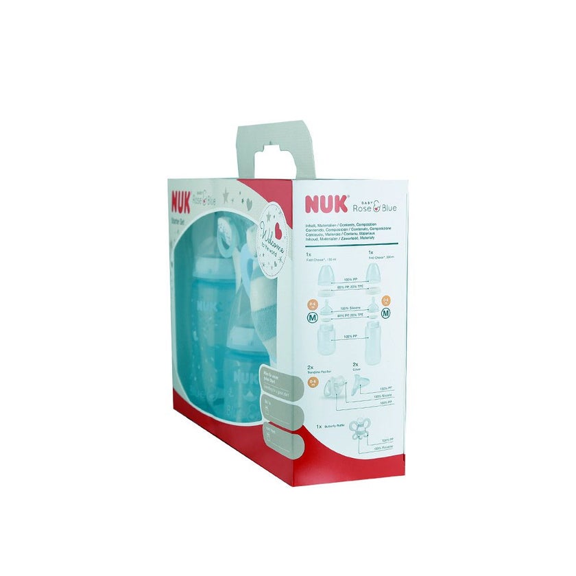 Nuk Baby Rose & Blue Starter Set