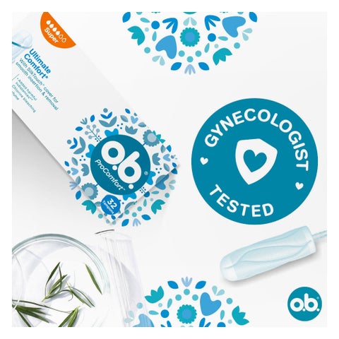 OB ProComfort Mini Tampons, Pack of 16's