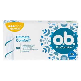 OB ProComfort Normal Tampons, Pack of 16's