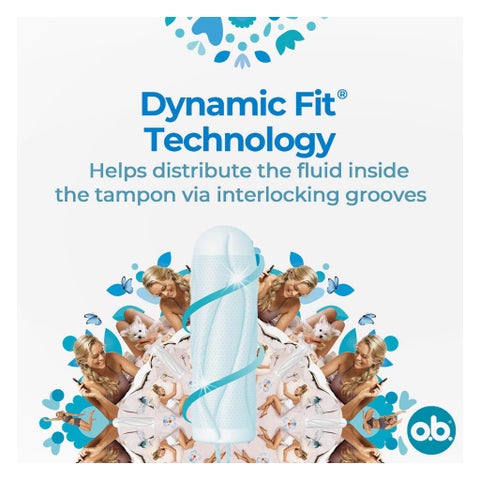 OB ProComfort Normal Tampons, Pack of 16's