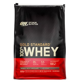 Optimum Nutrition Gold Standard 100% Whey Protein Double Rich Chocolate 10lb