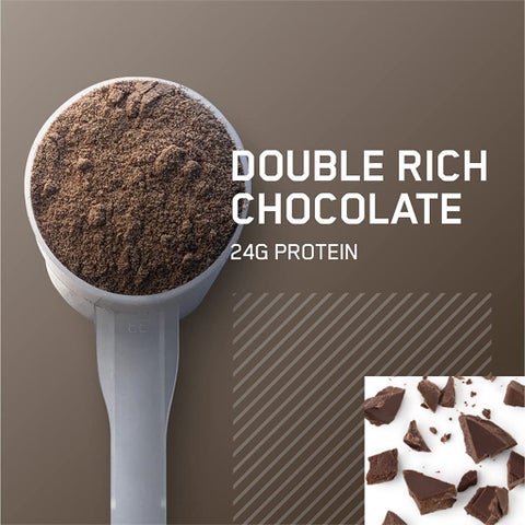 Optimum Nutrition Gold Standard 100% Whey Protein Double Rich Chocolate 10lb