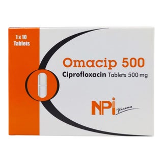 Omacip 500mg Tablets, Pack of 10's