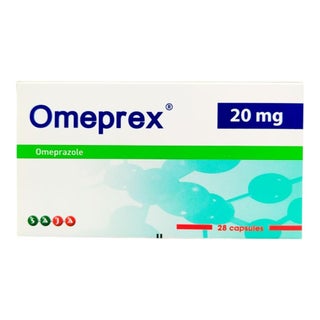 Omeprex 20mg Capsules, Pack of 28's