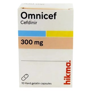 Omnicef 300mg Capsules, Pack of 10's