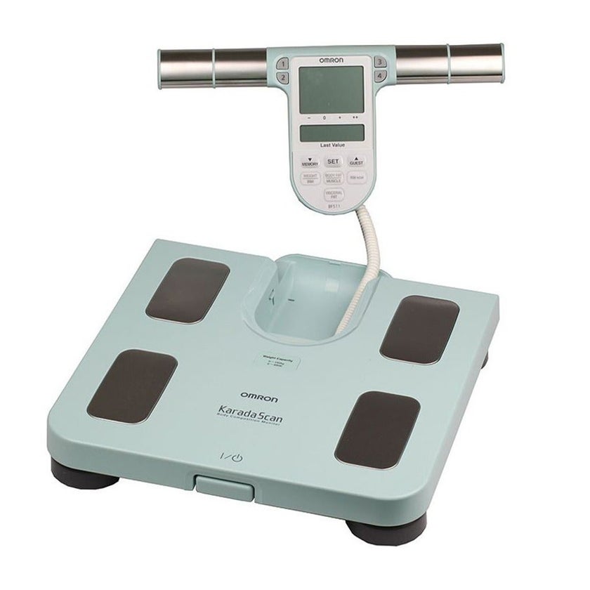 Omron BF511 Body Composition Monitor Turquoise