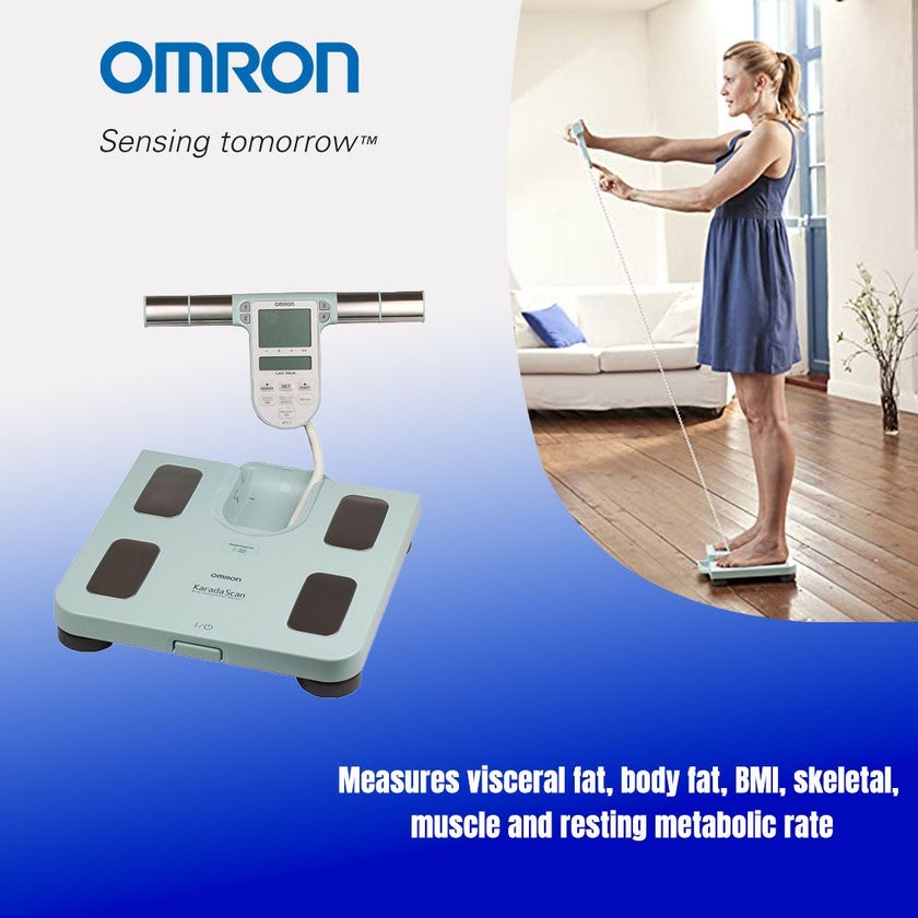 Omron BF511 Body Composition Monitor Turquoise