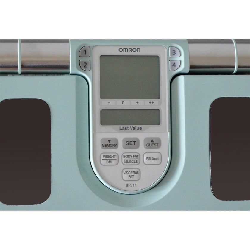 Omron BF511 Body Composition Monitor Turquoise