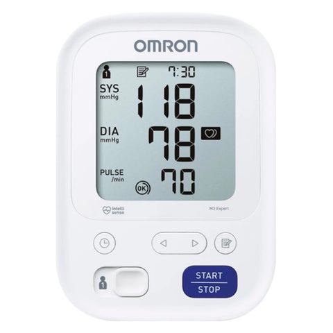 Omron M3 Automatic Upper Arm Blood Pressure Monitor - HEM-7154-E