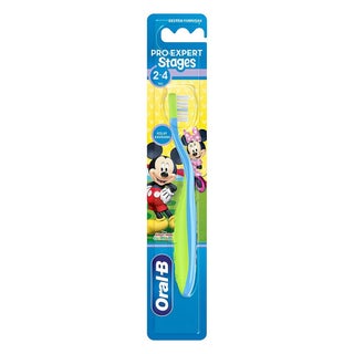 Oral-B Pro-Expert Stages 2-4 Years Disney Mickey Mouse Toothbrush Assorted