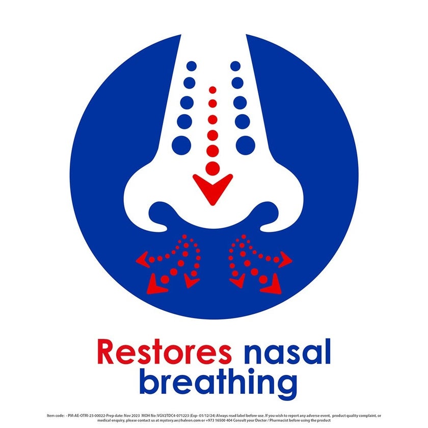 Otrivin Original 0.1% Adult Nasal Drops For Blocked Nose 10ml