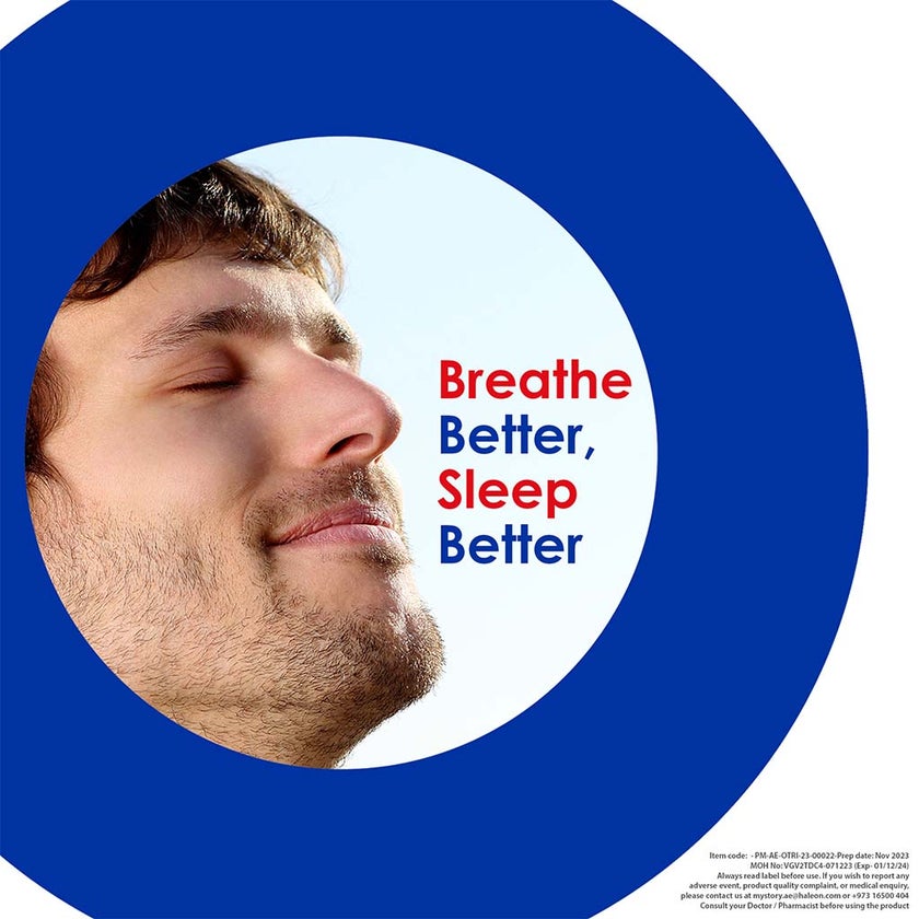 Otrivin Original 0.1% Adult Nasal Drops For Blocked Nose 10ml