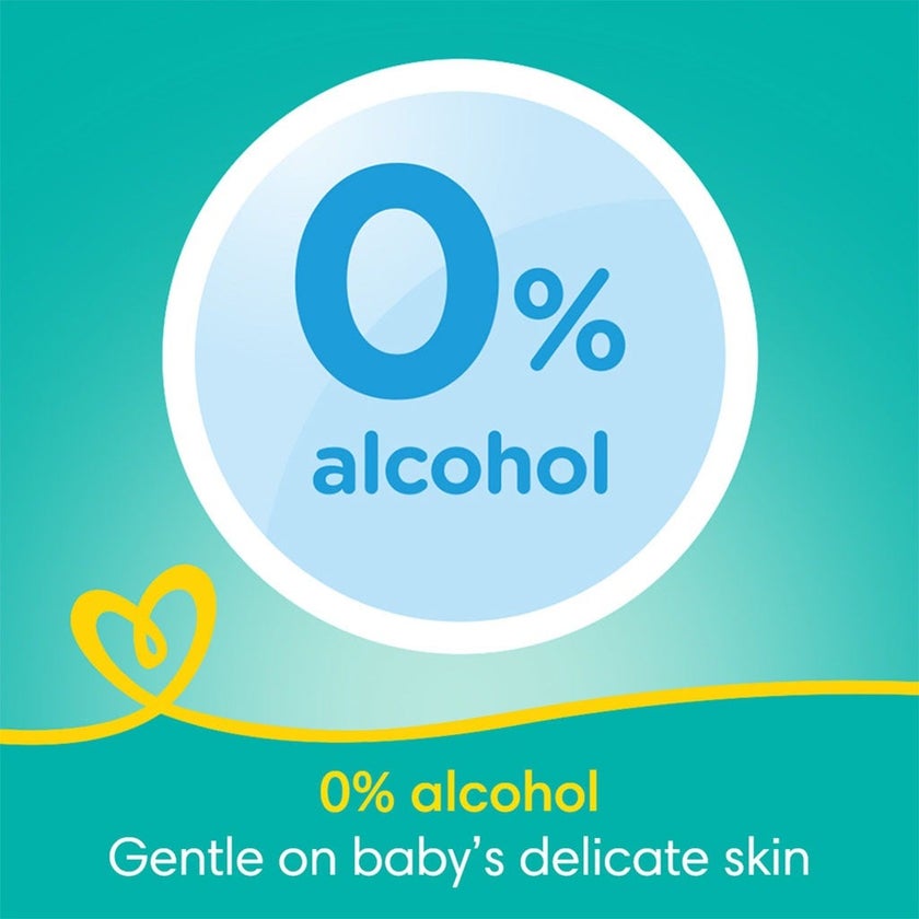 Pampers Complete Clean Baby Wet Wipes With Aloe Vera, Pack of 64's