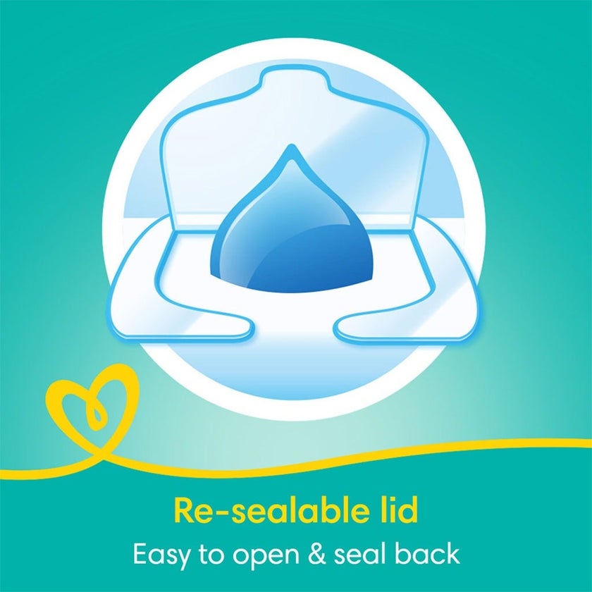 Pampers Complete Clean Baby Wet Wipes With Aloe Vera, Pack of 64's