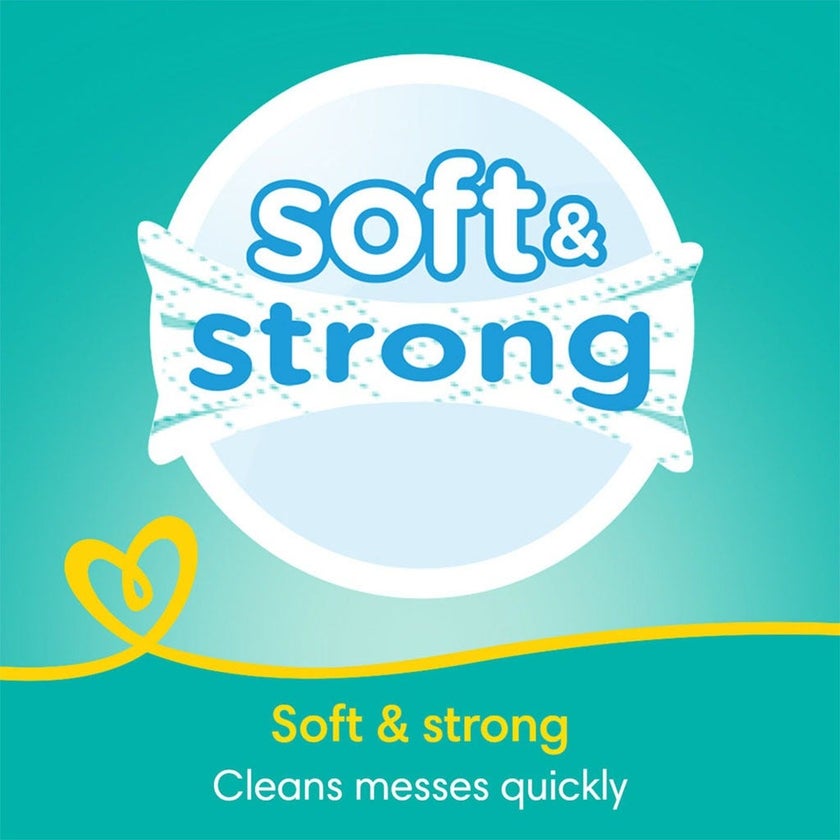 Pampers Complete Clean Baby Wet Wipes With Aloe Vera, Pack of 64's