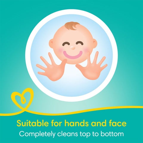 Pampers Complete Clean Baby Wet Wipes With Aloe Vera, Pack of 64's