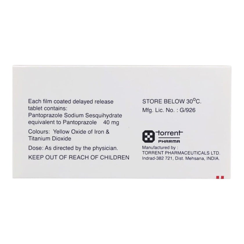 Pantor 40mg Delayed Release Tablets, Pack of 30's
