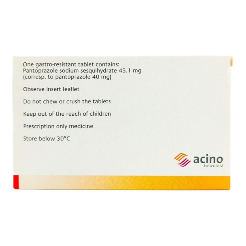 Pantozol 40mg Tablets, Pack of 15's