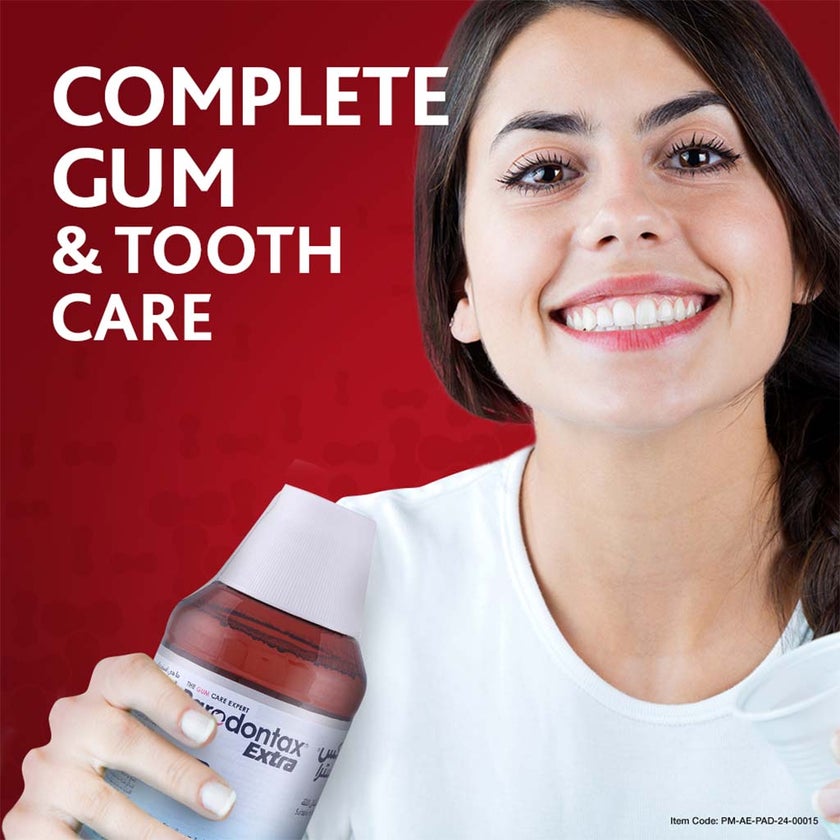 Parodontax Daily Mouthwash For Active Gum Health, Antiplaque & Antigingivitis Mouth Rinse, Alcohol Free 300ml