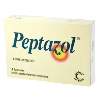 Peptazol 30mg Capsules, Pack of 14's