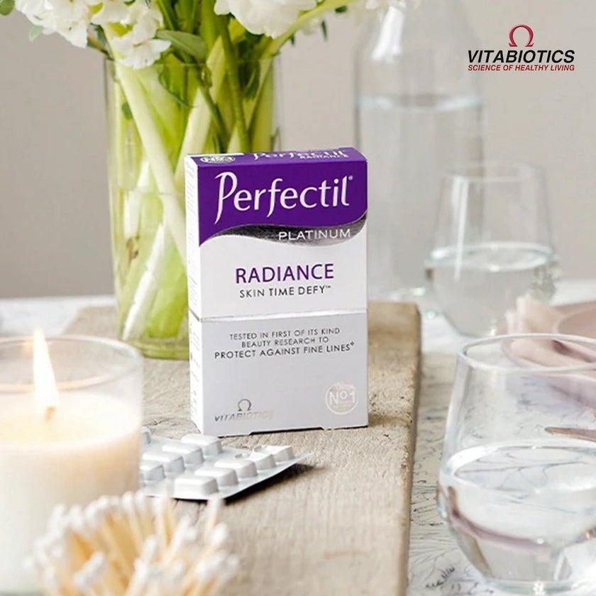 Vitabiotics Perfectil Platinum Radiance Tablets, Pack of 60's