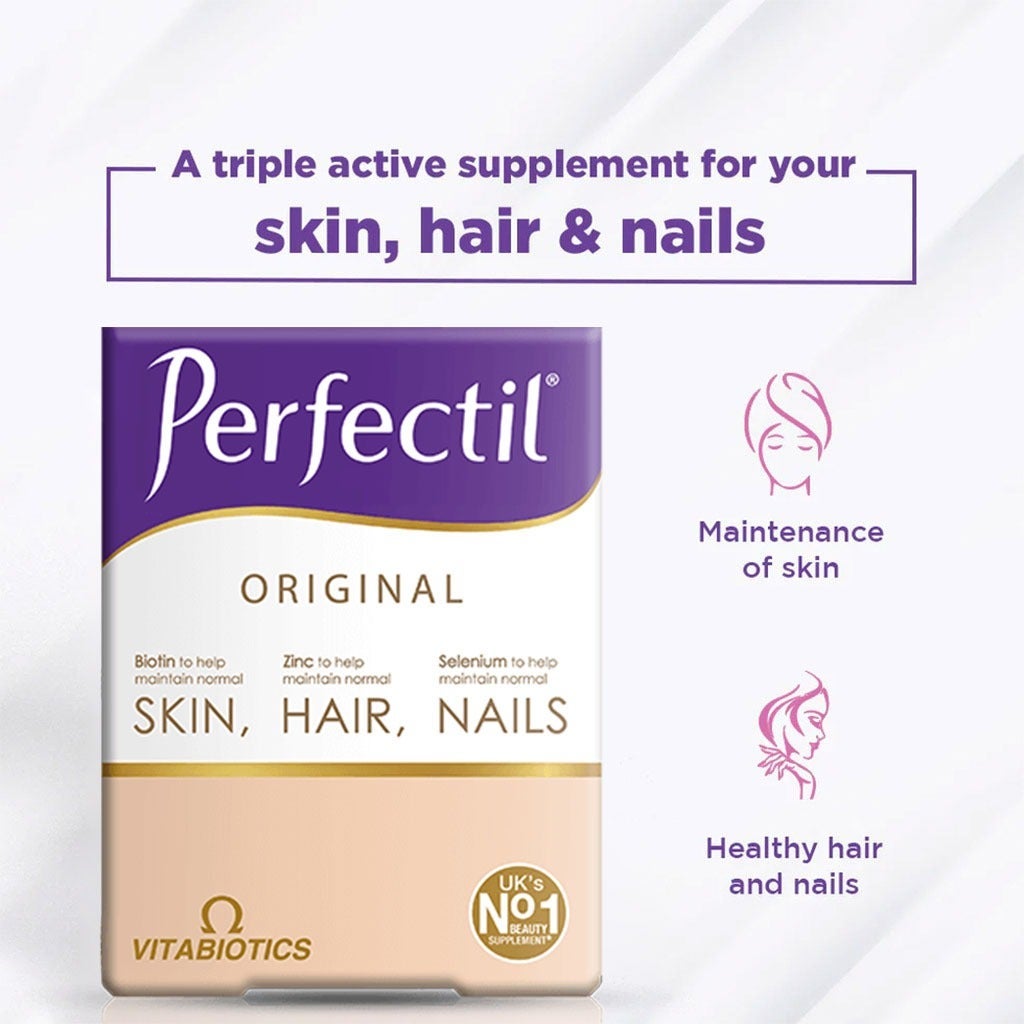 Vitabiotics Perfectil Original Tablets, Pack of 30 - Image 4