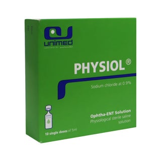 Physiol 0.9% Saline Solution 5ml, Pack of 10's