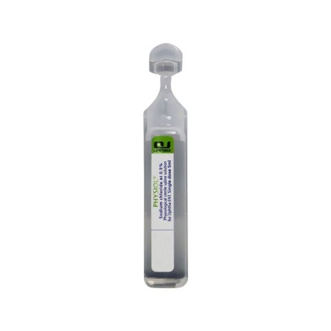 Physiol 0.9% Saline Solution 5ml, Pack of 10's