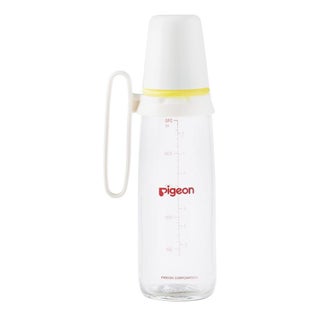 Pigeon Glass Nursing Bottle With Handle 240ml 00226