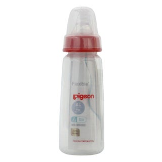 Pigeon KPP Standard Neck Plastic Feeding Bottle with Transparent cap 200ml