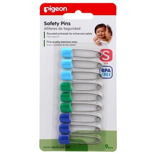 Pigeon Safety Pins S, Pack of 9's - 10882