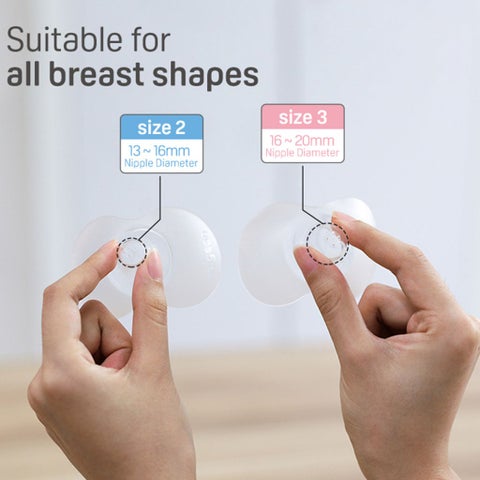 Pigeon Natural Feel Nipple Shield With Case, Size 2: 13 To 16mm, Pack of 2's