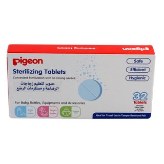 Pigeon Sterilizing Tablets, Pack of 32's - 12900