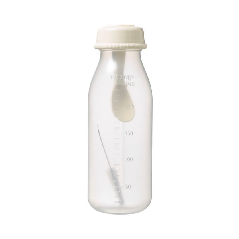 Pigeon Weaning Bottle with Spoon 240ml 03329