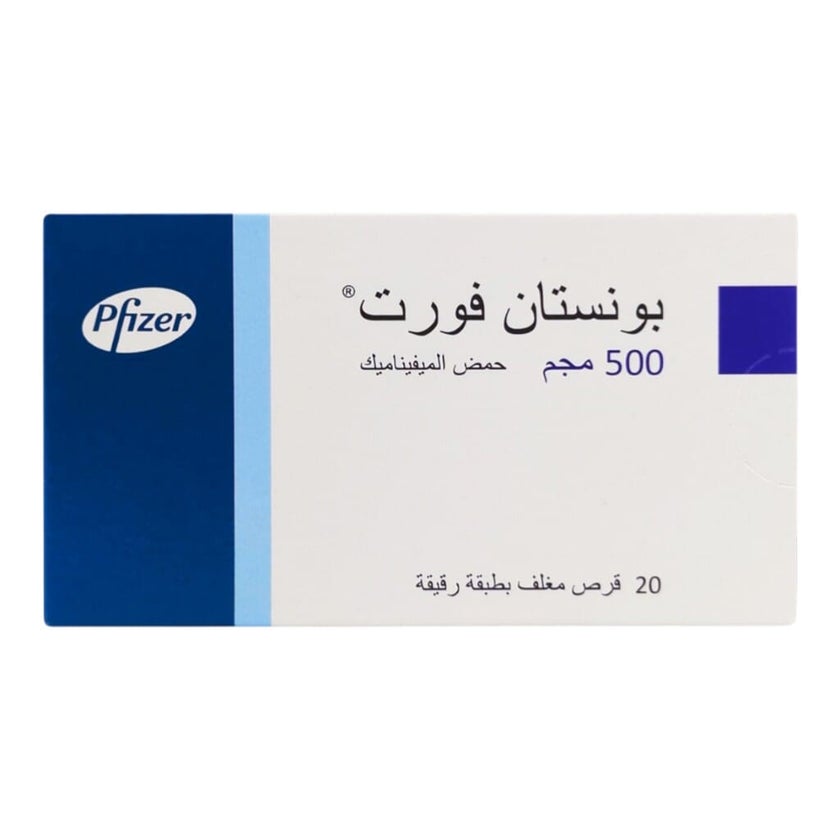 Ponstan Forte 500mg Film Coated Tablets, Pack of 20’s