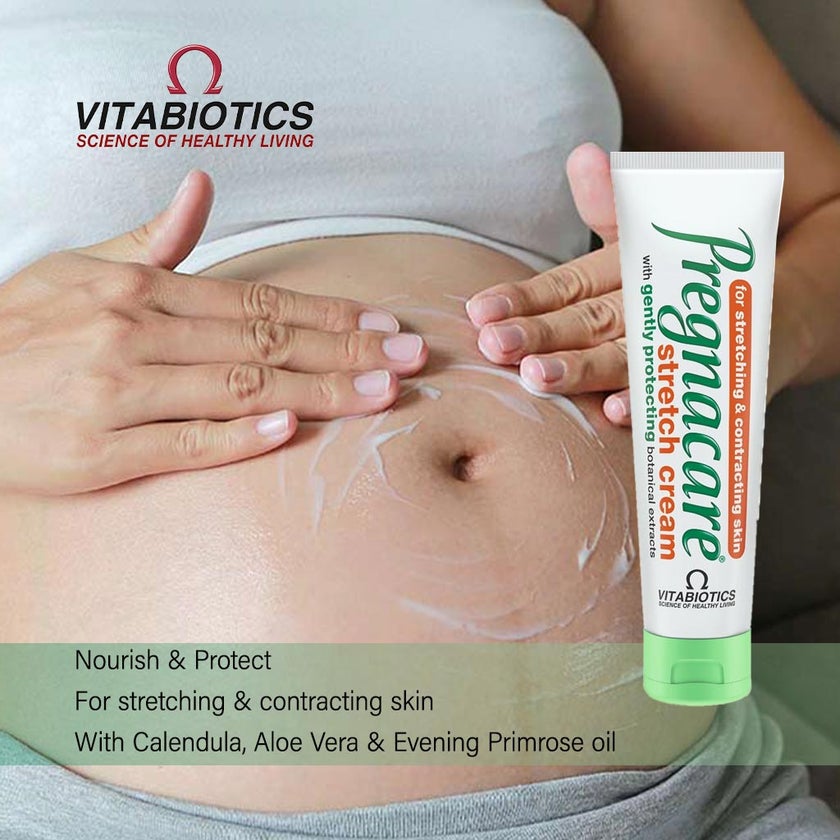 Vitabiotics Pregnacare Stretch Mark Cream For Stretching During Pregnancy 100ml