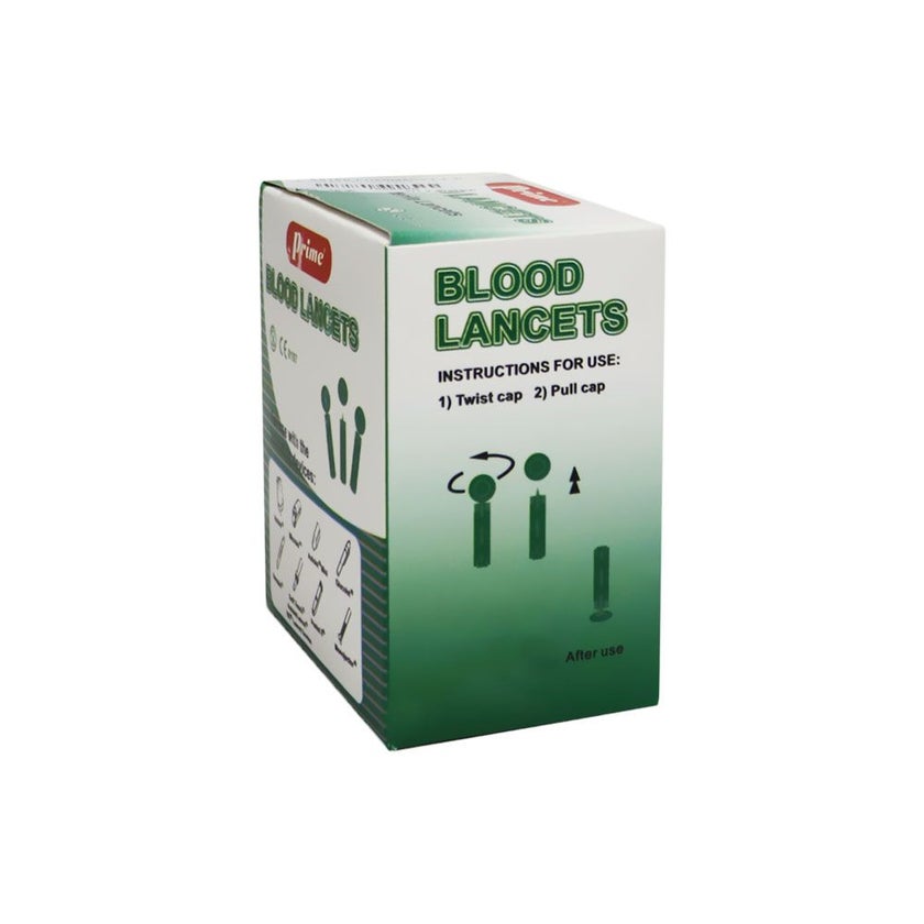 Prime Blood Sugar Lancets, Pack of 200's