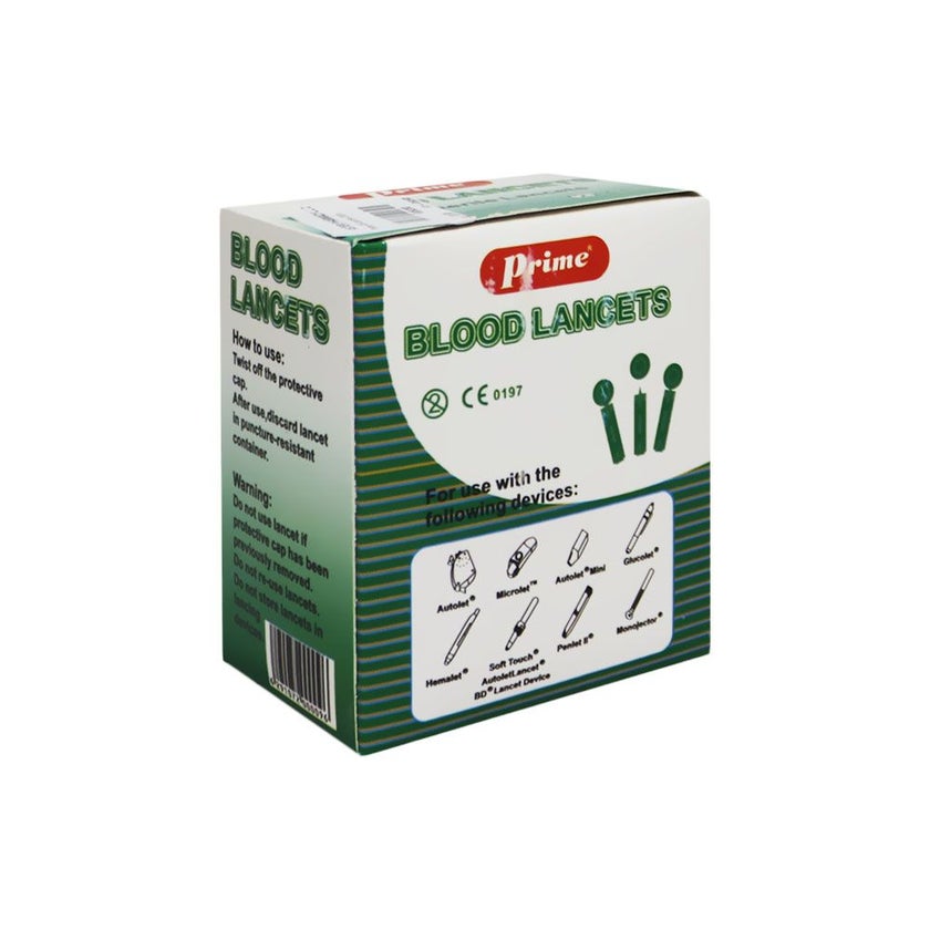 Prime Blood Sugar Lancets, Pack of 200's
