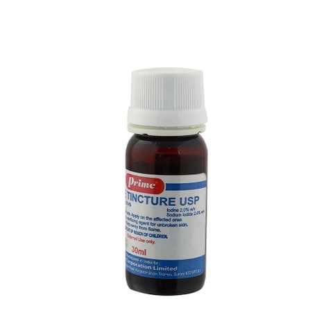 Prime Antispetic Iodine Tincture 30ml