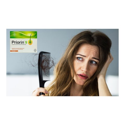 Priorin N Hair Loss Supplement Capsules, Pack of 90's