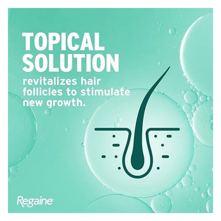 Regaine 2% Topical Hair Regrowth Solution For Men & Women 60ml