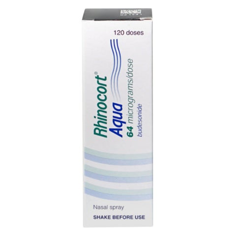 Rhinocort Aqua 64mcg Nasal Spray - 120 Doses
