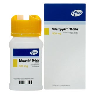 Salazopyrin EN 500mg Tablets, Pack of 100's