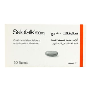 Salofalk 500mg Tablets, Pack of 50's