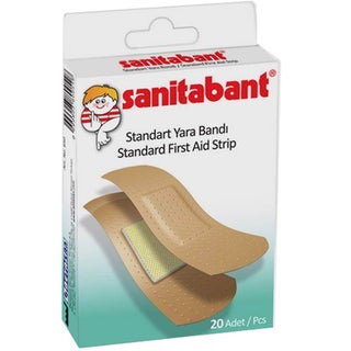 Sanitabant Standard First Aid Strip, Pack of 20's