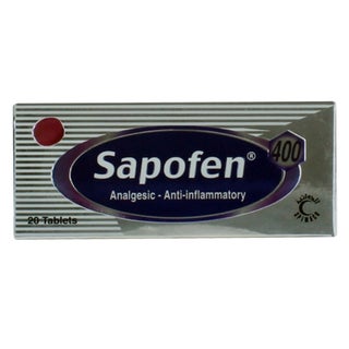 Sapofen 400mg Tablets, Pack of 20's