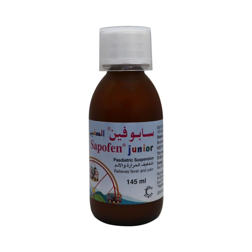Sapofen Junior 100mg/5ml Syrup 145ml