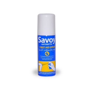 Savoy Antiseptic First Aid Spray For Cuts & Wounds 50ml